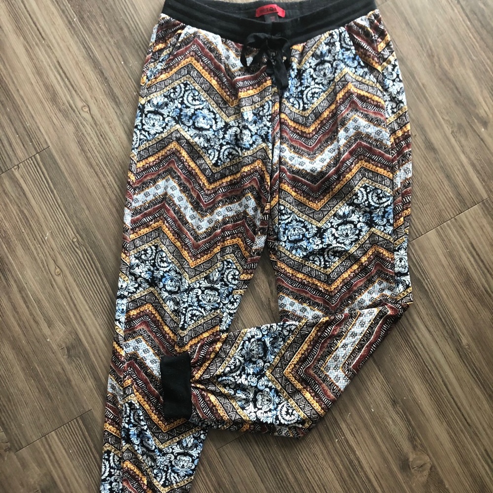Patterned Joggers